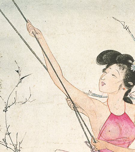 北辰-胡也佛的仕女画和最知名的金瓶梅秘戏图